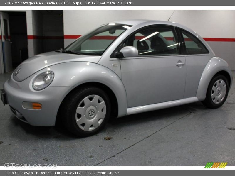 Reflex Silver Metallic / Black 2002 Volkswagen New Beetle GLS TDI Coupe