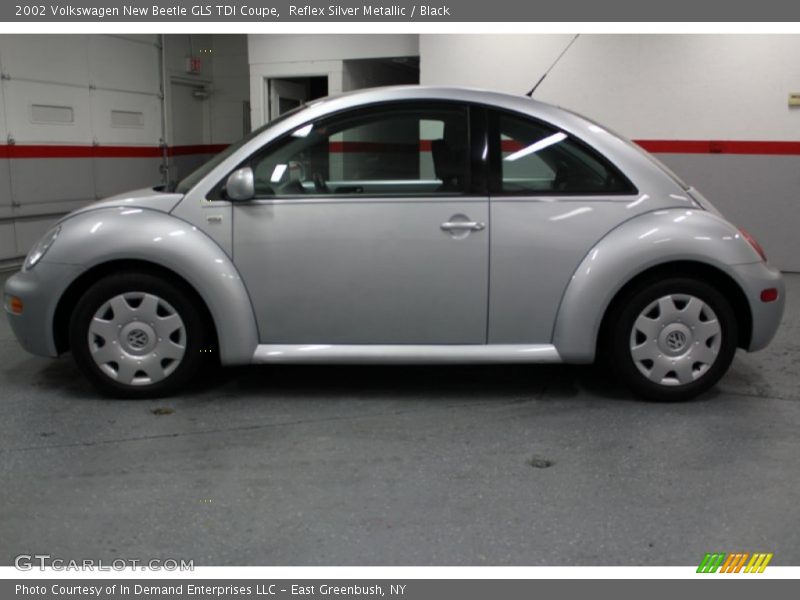 Reflex Silver Metallic / Black 2002 Volkswagen New Beetle GLS TDI Coupe