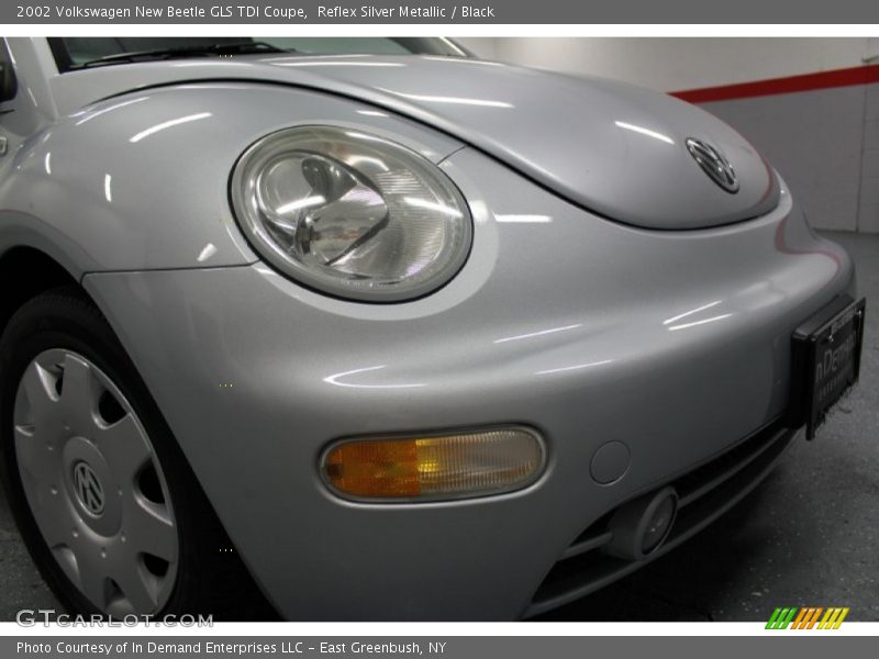 Reflex Silver Metallic / Black 2002 Volkswagen New Beetle GLS TDI Coupe