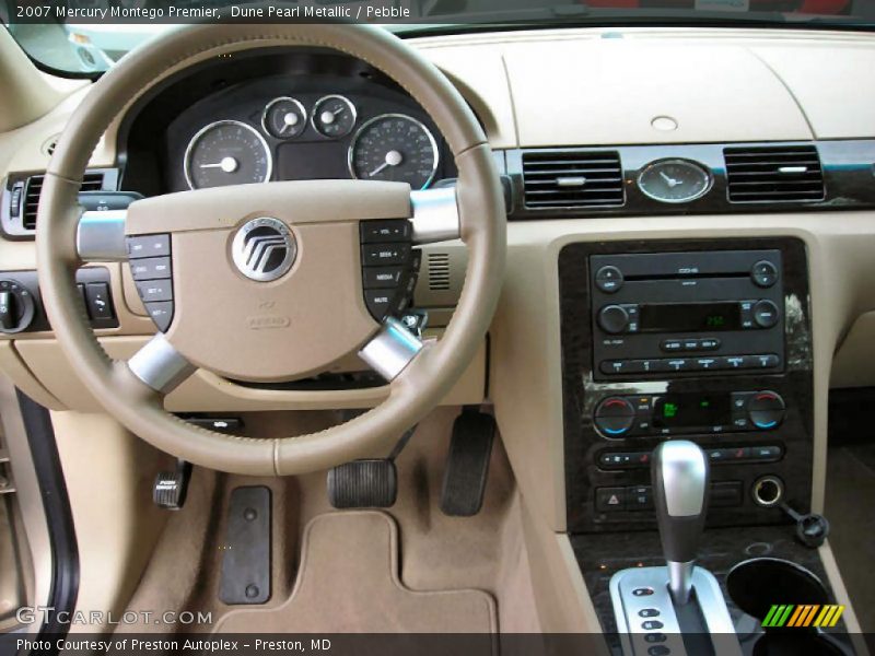 Dune Pearl Metallic / Pebble 2007 Mercury Montego Premier