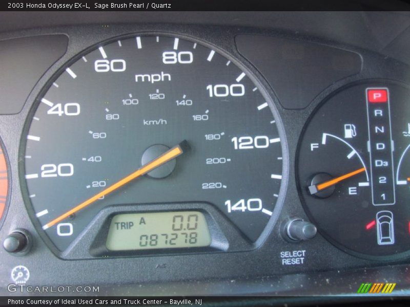Sage Brush Pearl / Quartz 2003 Honda Odyssey EX-L