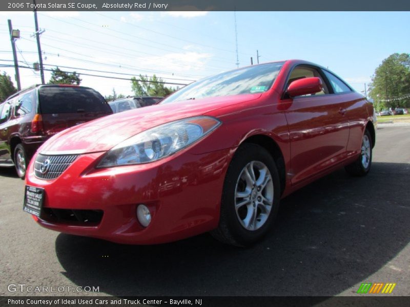 Absolutely Red / Ivory 2006 Toyota Solara SE Coupe