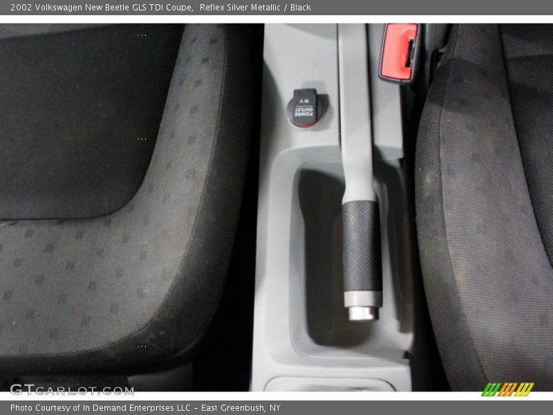 Reflex Silver Metallic / Black 2002 Volkswagen New Beetle GLS TDI Coupe