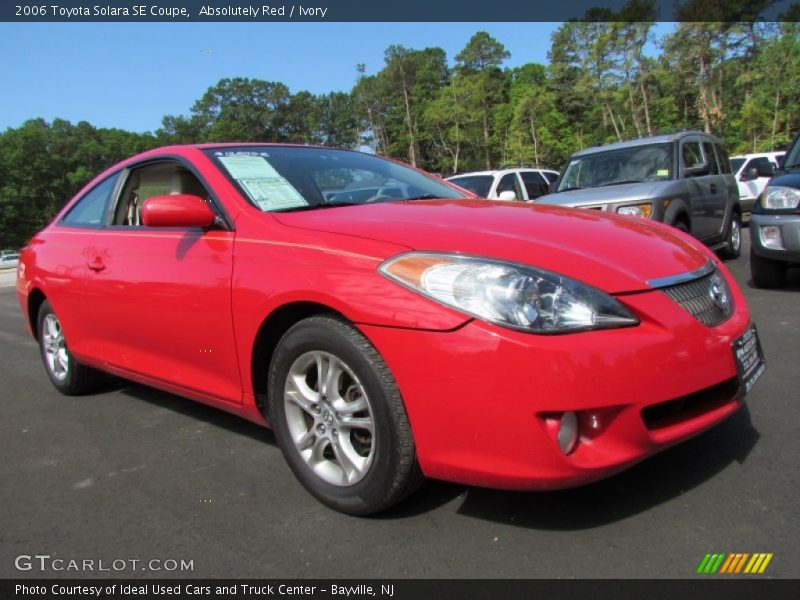 Absolutely Red / Ivory 2006 Toyota Solara SE Coupe