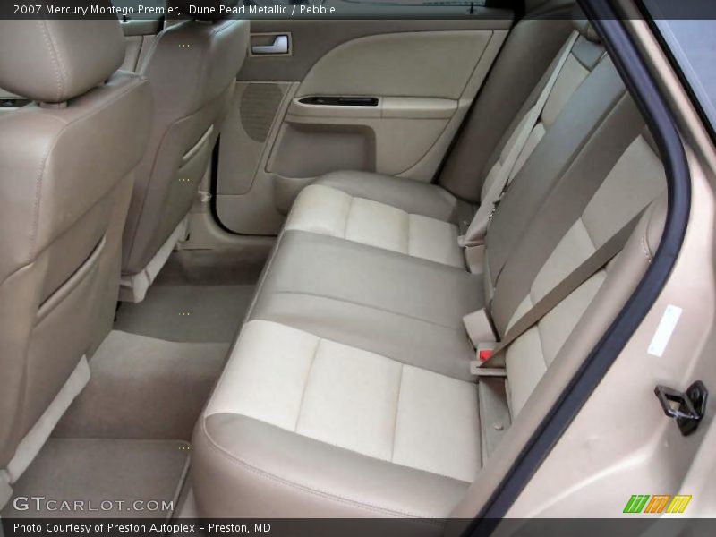 Dune Pearl Metallic / Pebble 2007 Mercury Montego Premier