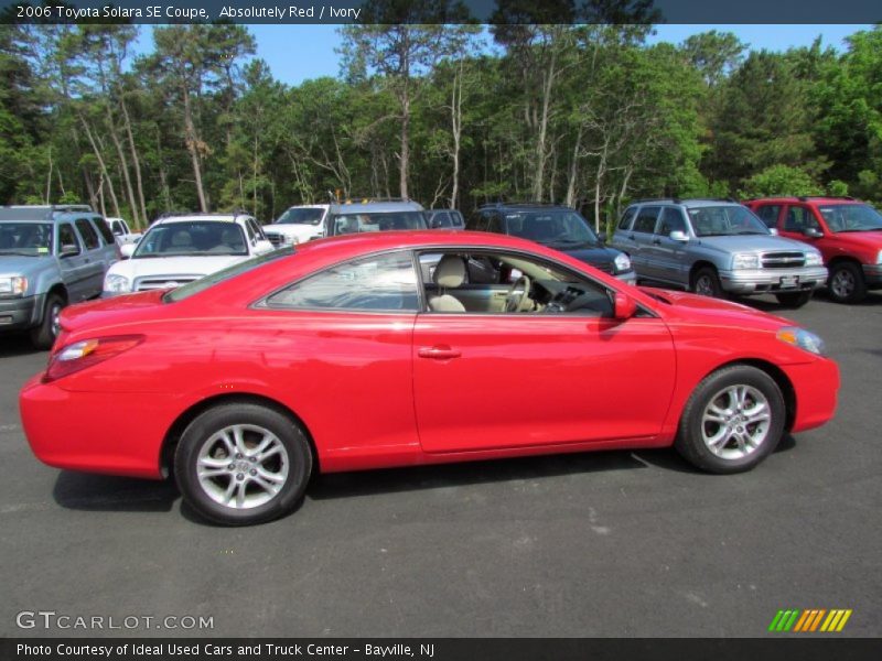 Absolutely Red / Ivory 2006 Toyota Solara SE Coupe
