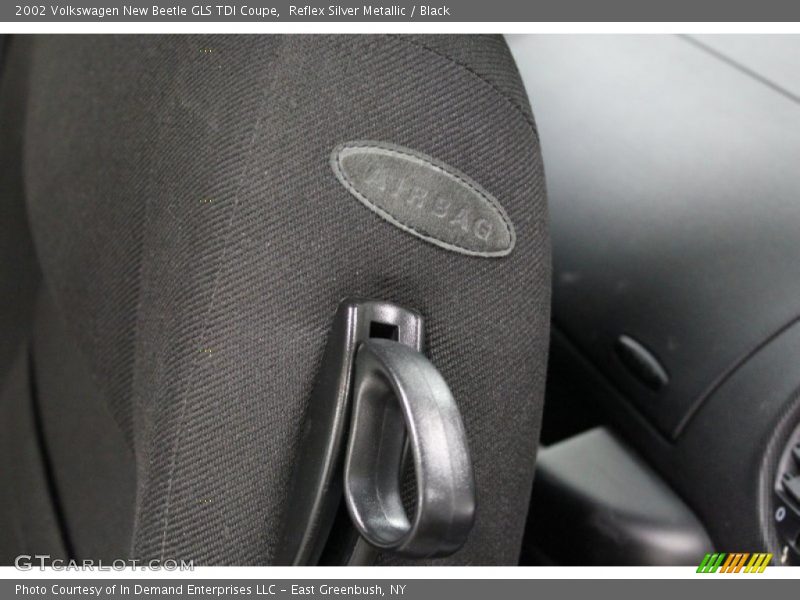 Reflex Silver Metallic / Black 2002 Volkswagen New Beetle GLS TDI Coupe