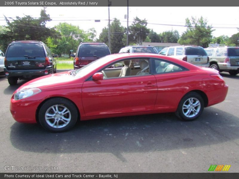 Absolutely Red / Ivory 2006 Toyota Solara SE Coupe