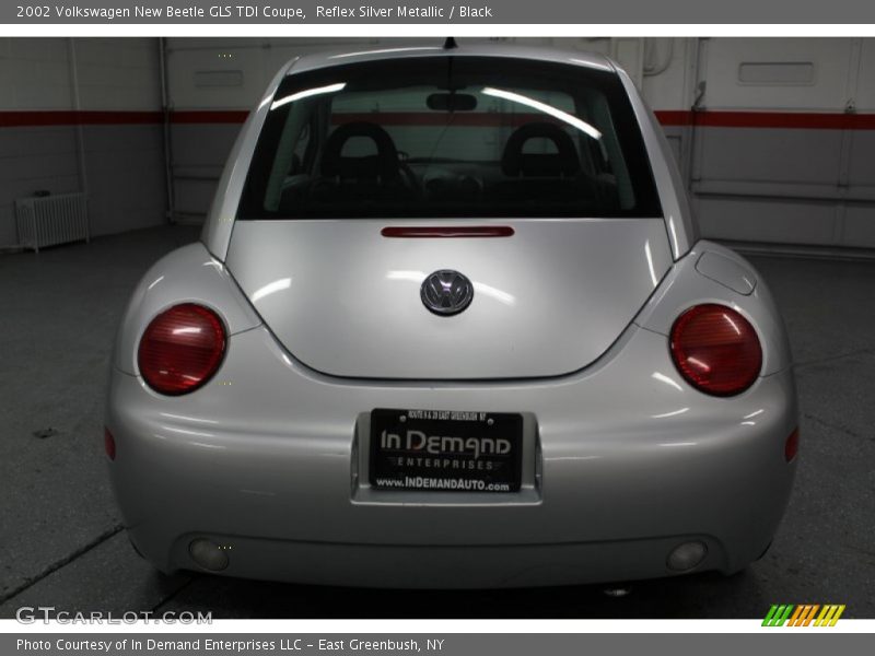 Reflex Silver Metallic / Black 2002 Volkswagen New Beetle GLS TDI Coupe