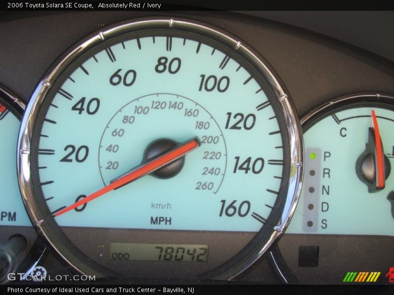 Absolutely Red / Ivory 2006 Toyota Solara SE Coupe