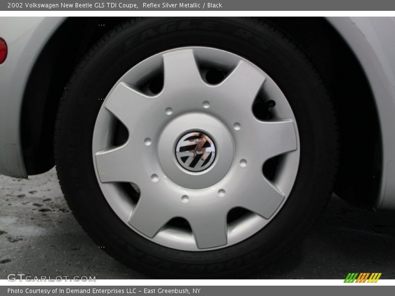 Reflex Silver Metallic / Black 2002 Volkswagen New Beetle GLS TDI Coupe