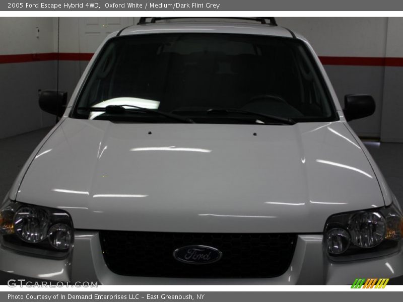 Oxford White / Medium/Dark Flint Grey 2005 Ford Escape Hybrid 4WD