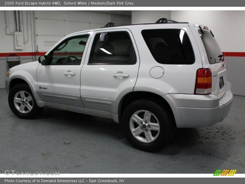 Oxford White / Medium/Dark Flint Grey 2005 Ford Escape Hybrid 4WD