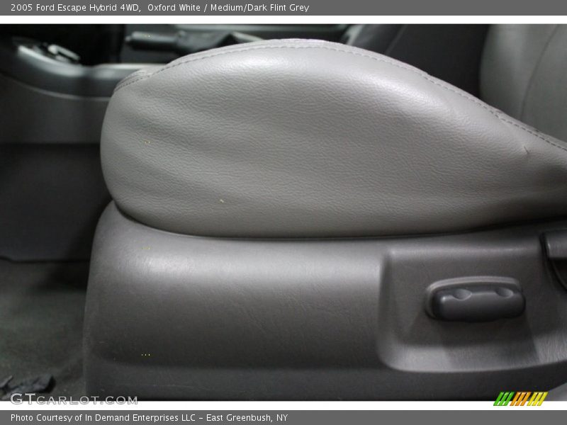 Oxford White / Medium/Dark Flint Grey 2005 Ford Escape Hybrid 4WD