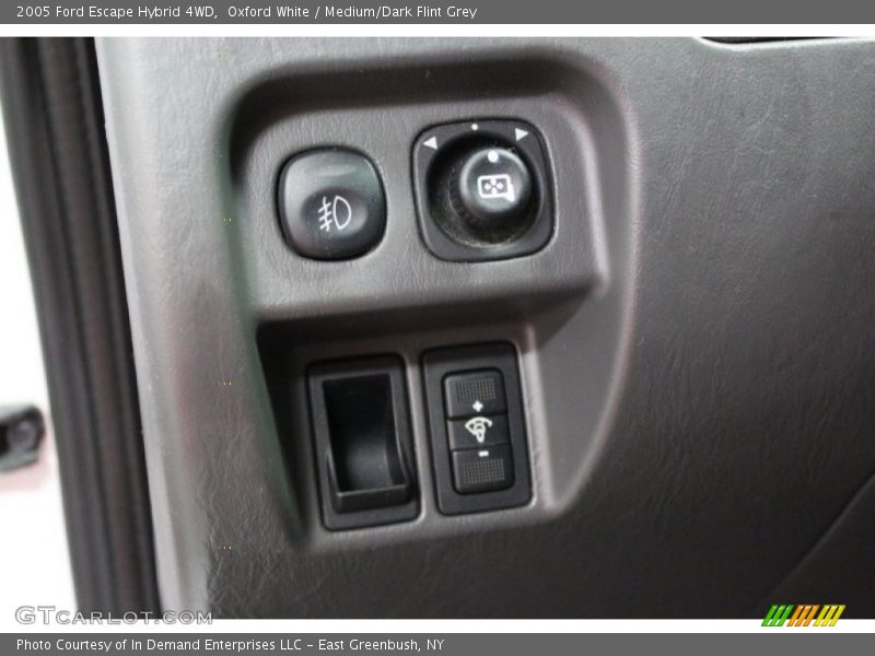 Oxford White / Medium/Dark Flint Grey 2005 Ford Escape Hybrid 4WD