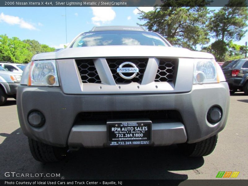 Silver Lightning Metallic / Steel/Graphite 2006 Nissan Xterra X 4x4