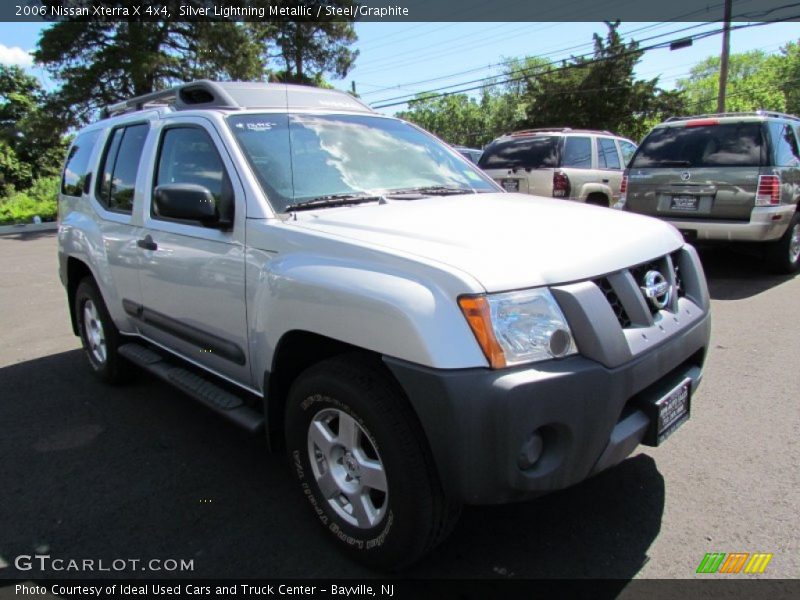 Silver Lightning Metallic / Steel/Graphite 2006 Nissan Xterra X 4x4