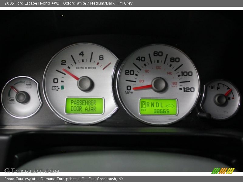  2005 Escape Hybrid 4WD Hybrid 4WD Gauges