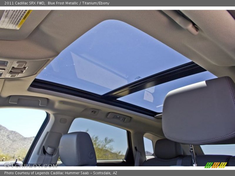 Sunroof of 2011 SRX FWD