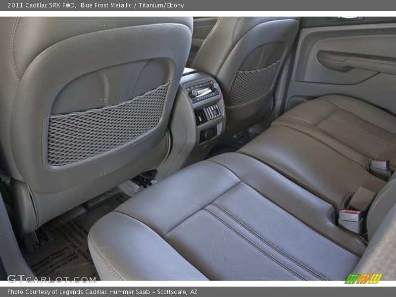 Blue Frost Metallic / Titanium/Ebony 2011 Cadillac SRX FWD