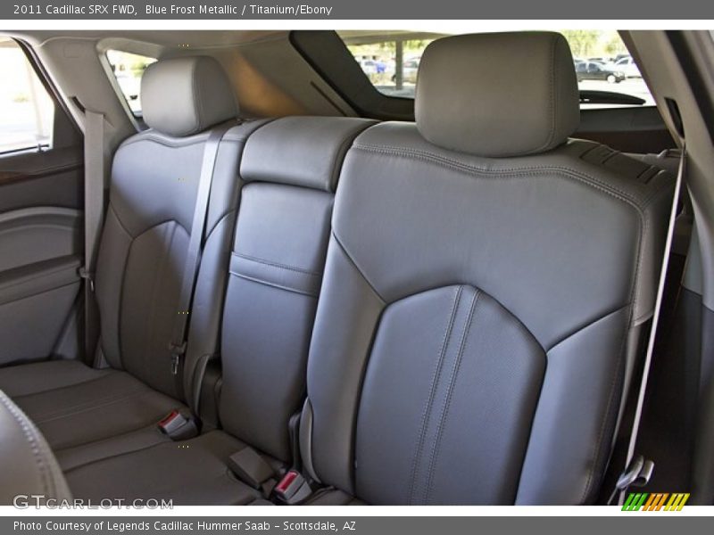 Blue Frost Metallic / Titanium/Ebony 2011 Cadillac SRX FWD