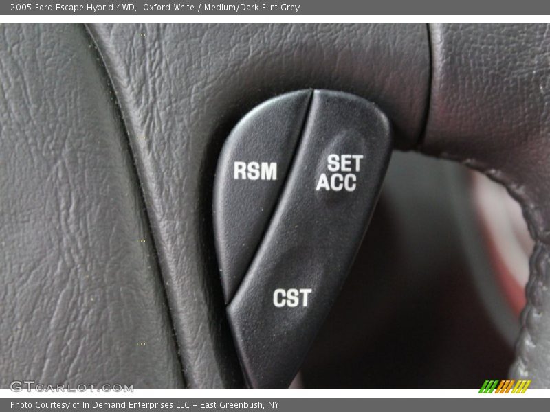 Oxford White / Medium/Dark Flint Grey 2005 Ford Escape Hybrid 4WD