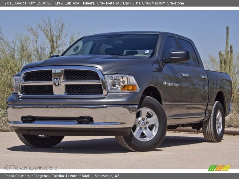 Front 3/4 View of 2011 Ram 1500 SLT Crew Cab 4x4