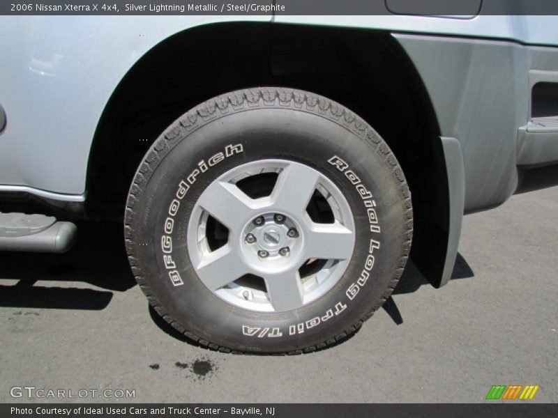 Silver Lightning Metallic / Steel/Graphite 2006 Nissan Xterra X 4x4
