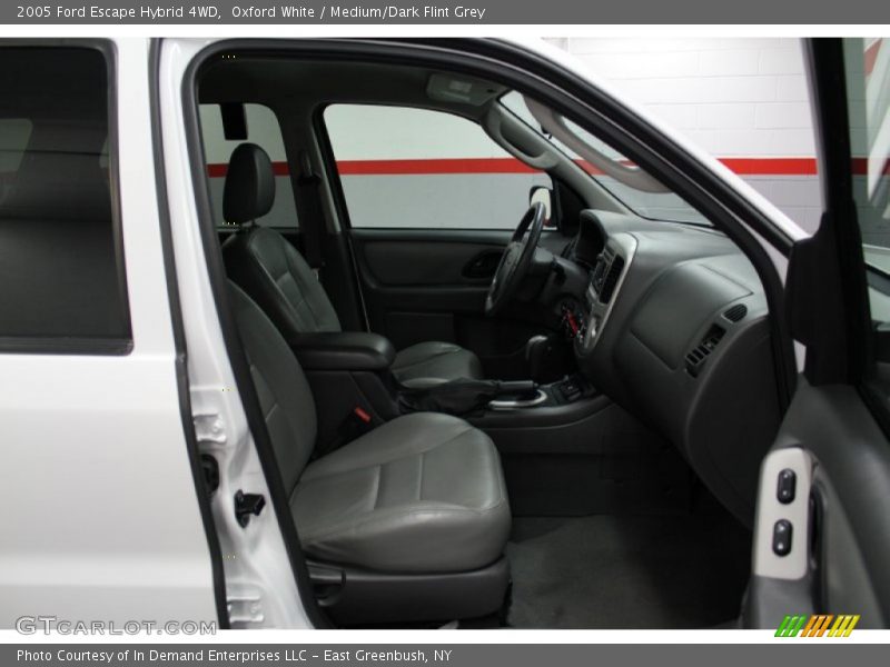 Oxford White / Medium/Dark Flint Grey 2005 Ford Escape Hybrid 4WD