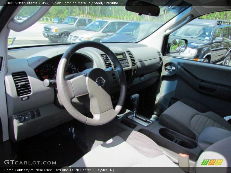 Silver Lightning Metallic / Steel/Graphite 2006 Nissan Xterra X 4x4