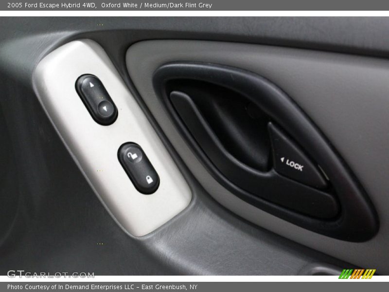 Oxford White / Medium/Dark Flint Grey 2005 Ford Escape Hybrid 4WD