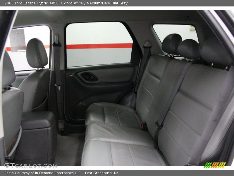 Oxford White / Medium/Dark Flint Grey 2005 Ford Escape Hybrid 4WD