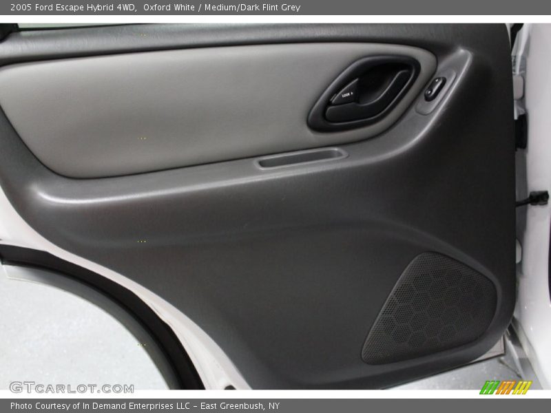 Oxford White / Medium/Dark Flint Grey 2005 Ford Escape Hybrid 4WD
