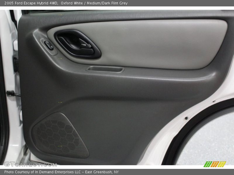 Oxford White / Medium/Dark Flint Grey 2005 Ford Escape Hybrid 4WD
