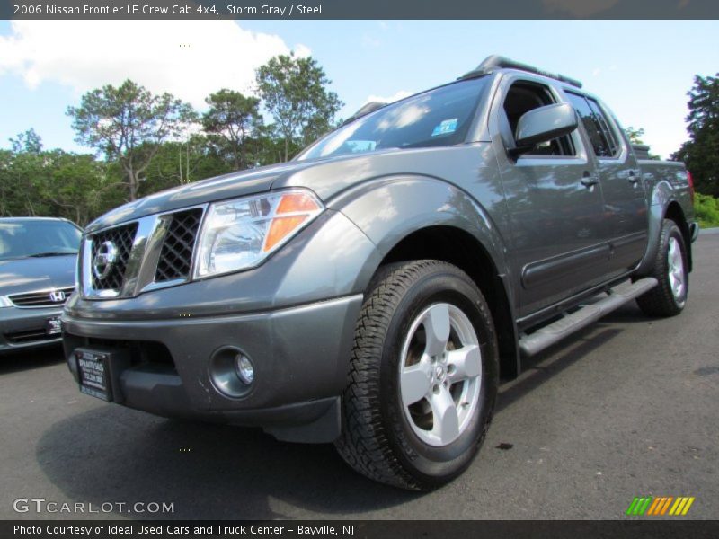 Storm Gray / Steel 2006 Nissan Frontier LE Crew Cab 4x4