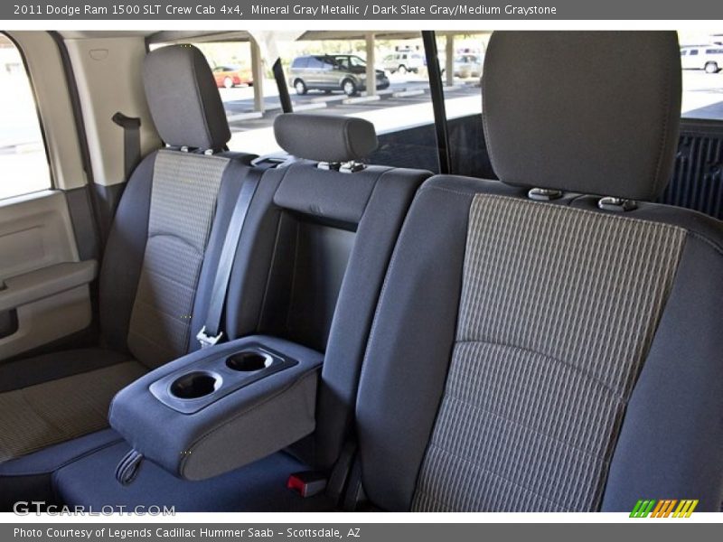 Mineral Gray Metallic / Dark Slate Gray/Medium Graystone 2011 Dodge Ram 1500 SLT Crew Cab 4x4