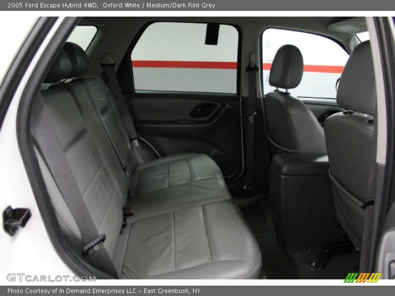 Oxford White / Medium/Dark Flint Grey 2005 Ford Escape Hybrid 4WD