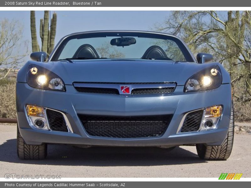 Bluestone / Tan 2008 Saturn Sky Red Line Roadster