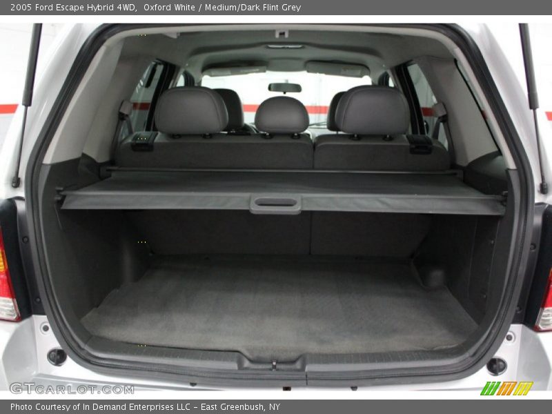 Oxford White / Medium/Dark Flint Grey 2005 Ford Escape Hybrid 4WD