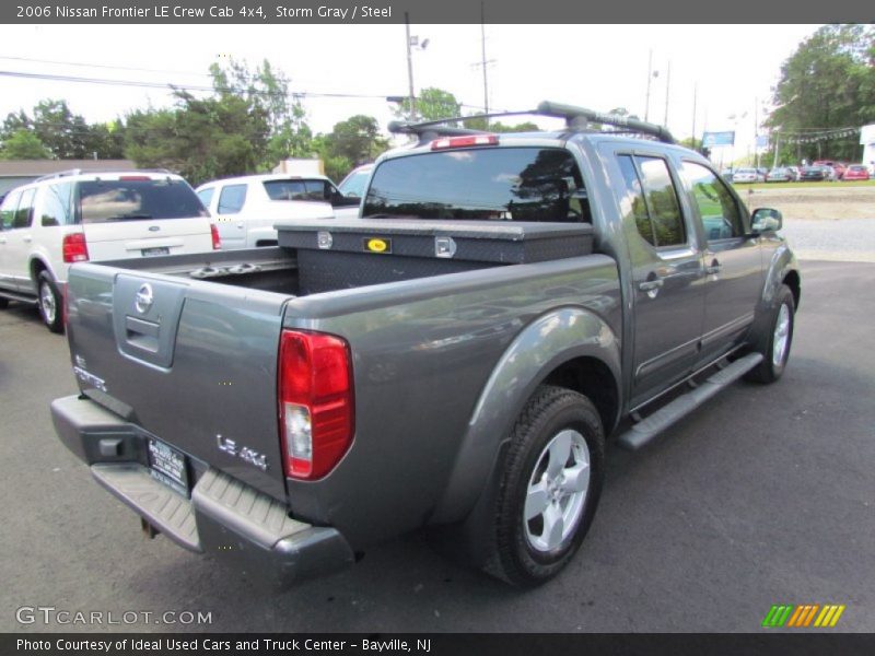 Storm Gray / Steel 2006 Nissan Frontier LE Crew Cab 4x4