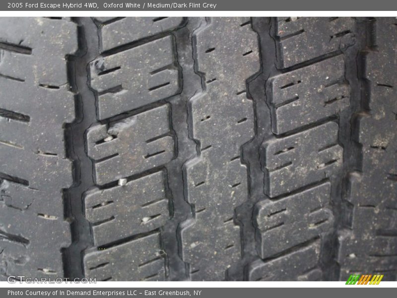 Oxford White / Medium/Dark Flint Grey 2005 Ford Escape Hybrid 4WD