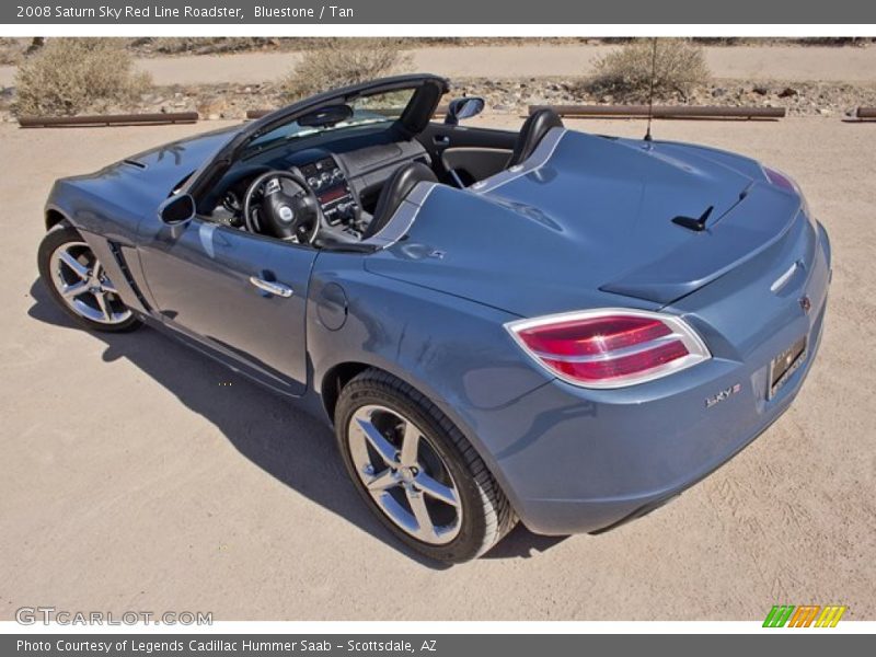 Bluestone / Tan 2008 Saturn Sky Red Line Roadster