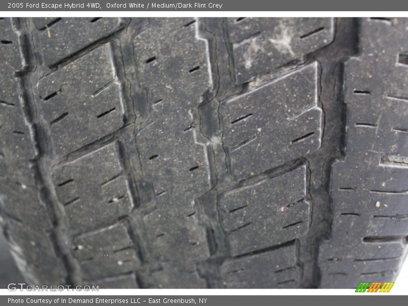 Oxford White / Medium/Dark Flint Grey 2005 Ford Escape Hybrid 4WD