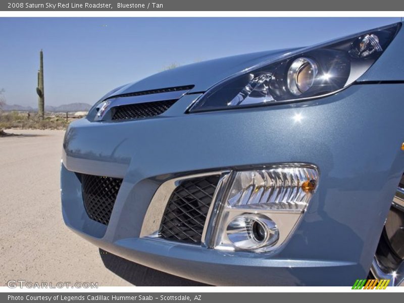 Bluestone / Tan 2008 Saturn Sky Red Line Roadster