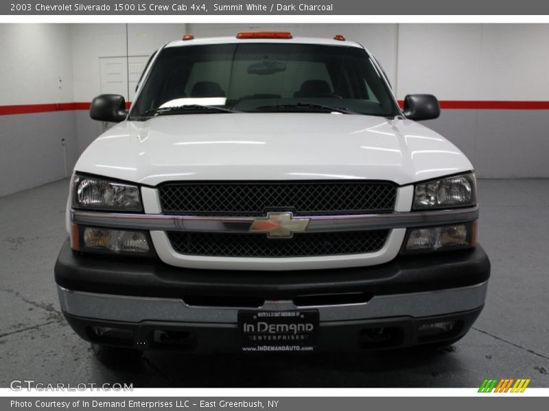 Summit White / Dark Charcoal 2003 Chevrolet Silverado 1500 LS Crew Cab 4x4