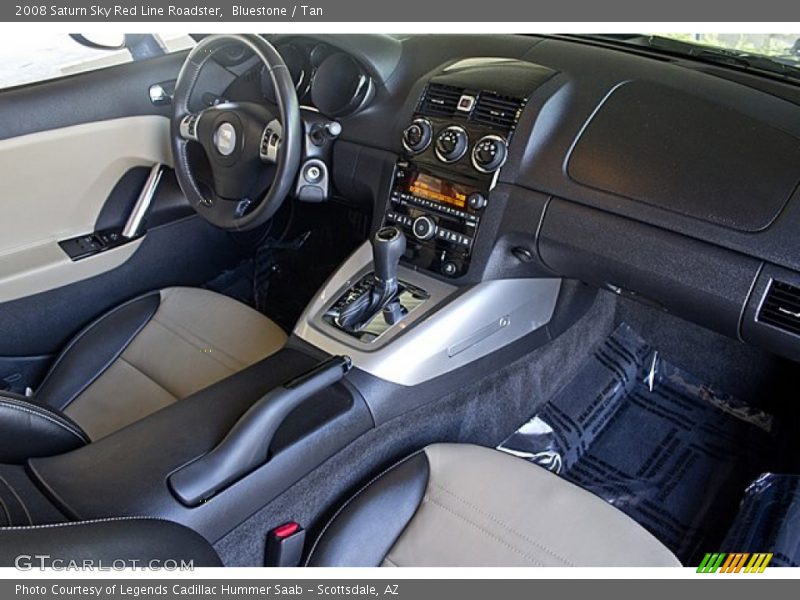 Dashboard of 2008 Sky Red Line Roadster