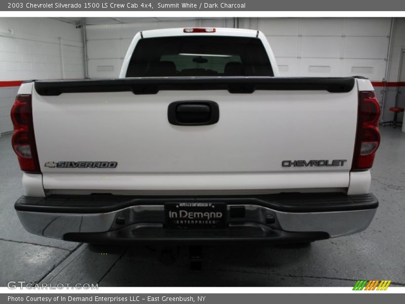 Summit White / Dark Charcoal 2003 Chevrolet Silverado 1500 LS Crew Cab 4x4