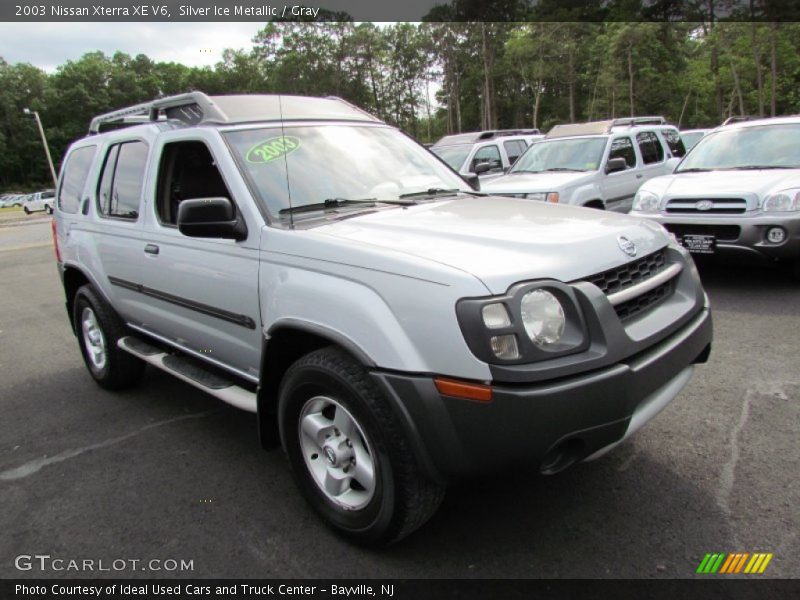 Silver Ice Metallic / Gray 2003 Nissan Xterra XE V6