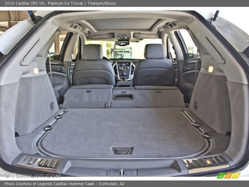 Platinum Ice Tricoat / Titanium/Ebony 2010 Cadillac SRX V6