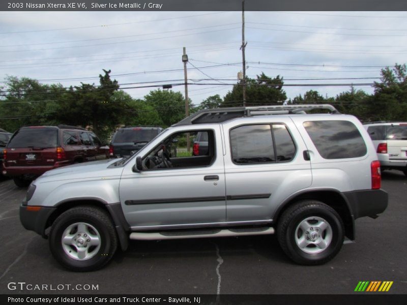 Silver Ice Metallic / Gray 2003 Nissan Xterra XE V6